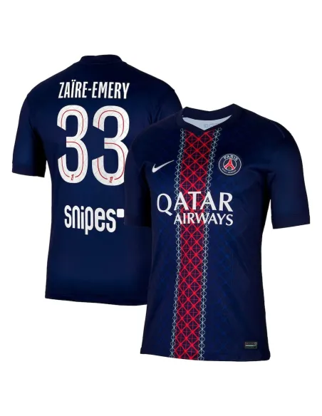 MAILLOT PSG DOMICILE ZAIRE-EMERY 2025-2026